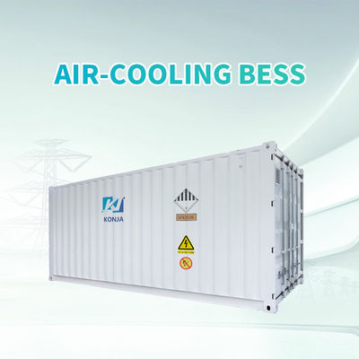 ভালো দাম KonJa এয়ার-কুলিং 20FT 768Vdc 1MWh গভীর চক্র ব্যাটারি শক্তি সঞ্চয় সিস্টেম 400Vac কন্টেইনার ব্যাটারি অনলাইন