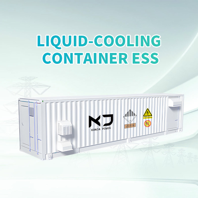 তরল-কুলিং 40HC কনটেইনার ব্যাটারি স্টোরেজ 7.53Mwh 1000V কনটেইনারাইজড BESS