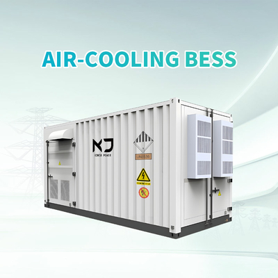 ভালো দাম এয়ার-কুলিং 20FT 768Vdc 1.29MWh ব্যাটারি এনার্জি স্টোরেজ সিস্টেম 400Vac কনটেইনারাইজড BESS অনলাইন